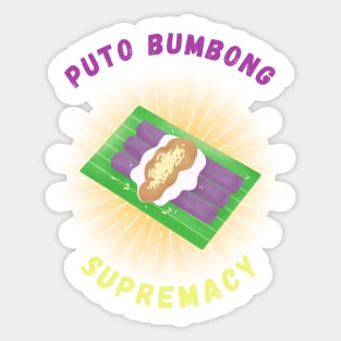 puto bumbong supremacy filipino food Sticker